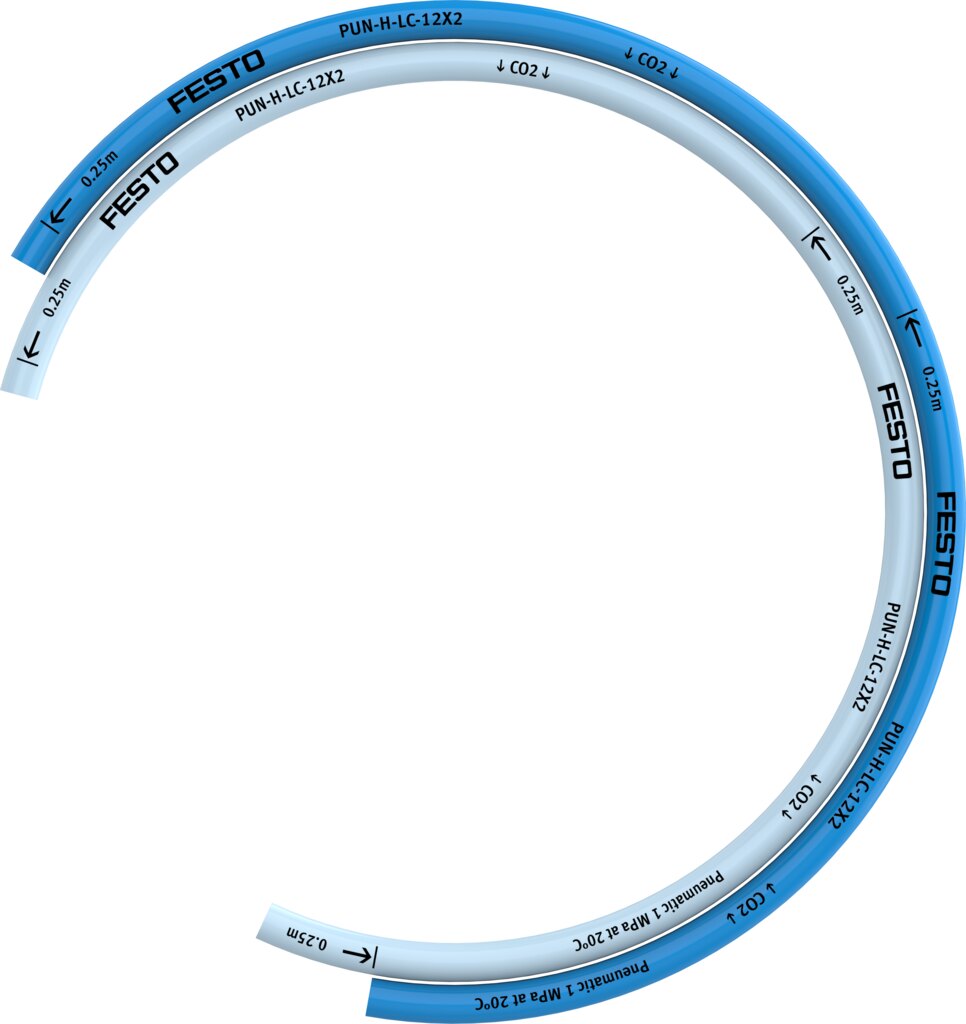 Plastic tubing PUN-H-LC
